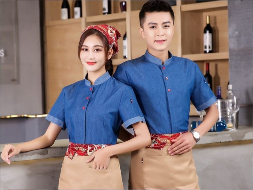 Thiết kế của bộ đồng phục khách sạn cho bộ phận F&B