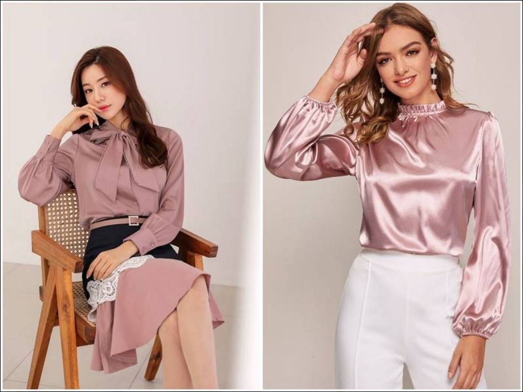 Vải lụa cao cấp (lụa tơ tằm) có bề mặt mềm mại