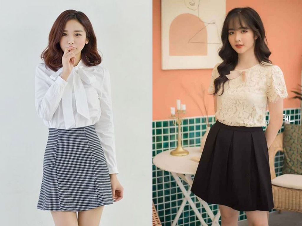 Một chiếc áo blouse với chất liệu mềm mại như voan