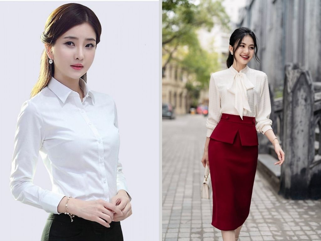 Form áo được cắt may chuẩn xác, thể hiện qua các đường ráp nối ở vai