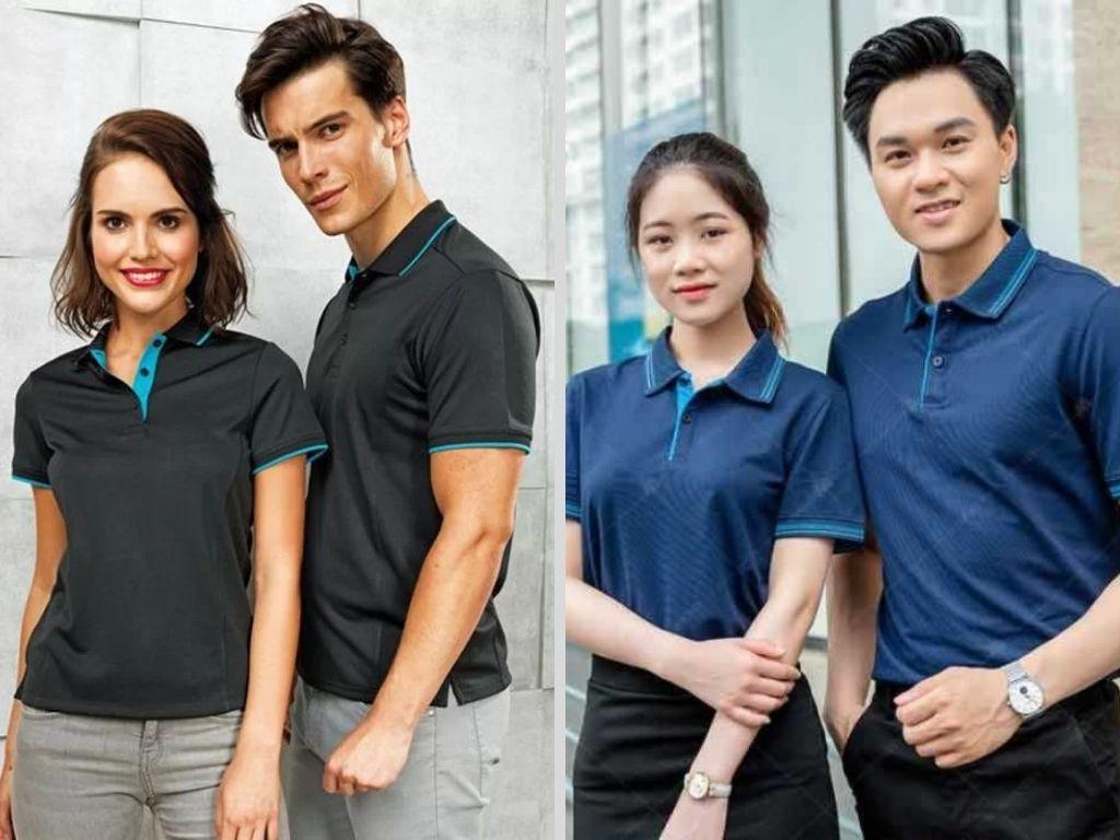 Áo thun đồng phục có ưu thế vượt trội nhờ chất liệu co giãn tốt