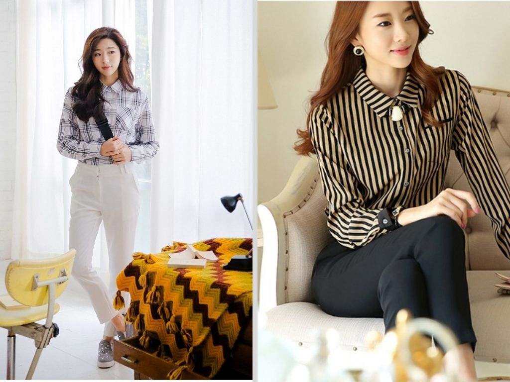 Một chiếc áo sơ mi công sở phát huy hết vẻ đẹp khi bạn mặc đúng