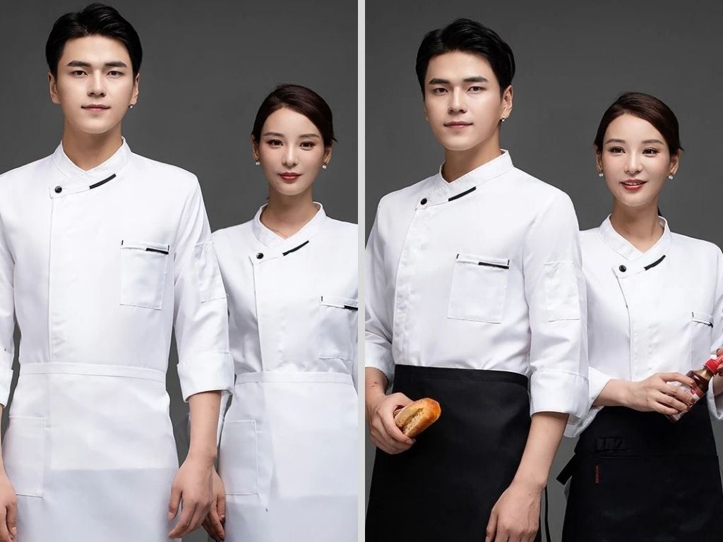 Màu trắng truyền thống tượng trưng cho sự sạch sẽ