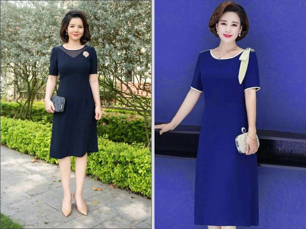 Các mẫu đầm có dáng suông luôn là lựa chọn hoàn hảo