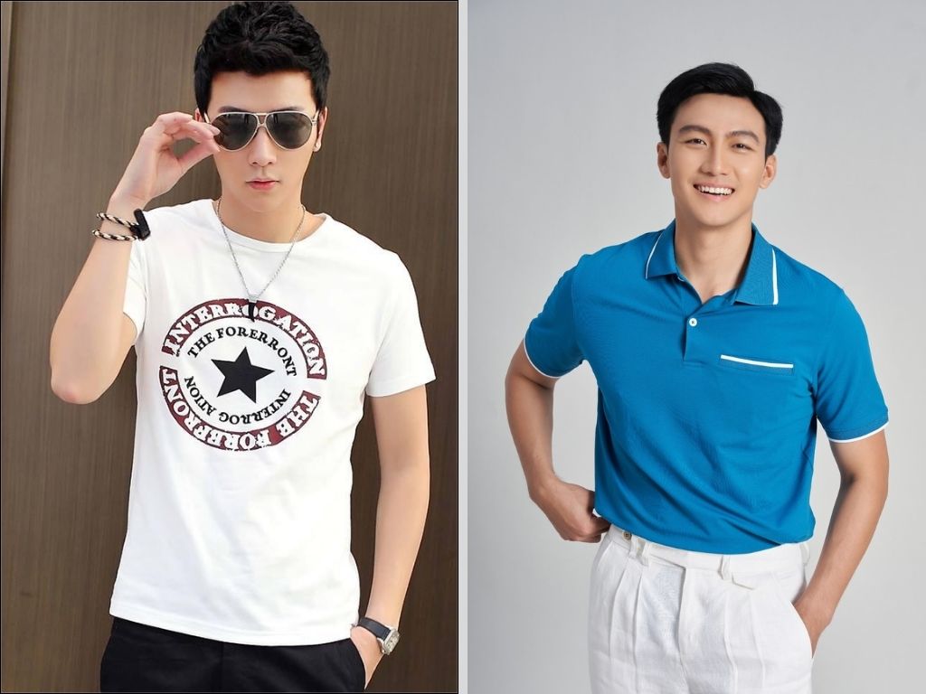 Các mẫu áo thun nam cao cấp hàng hiệu có thiết kế độc đáo