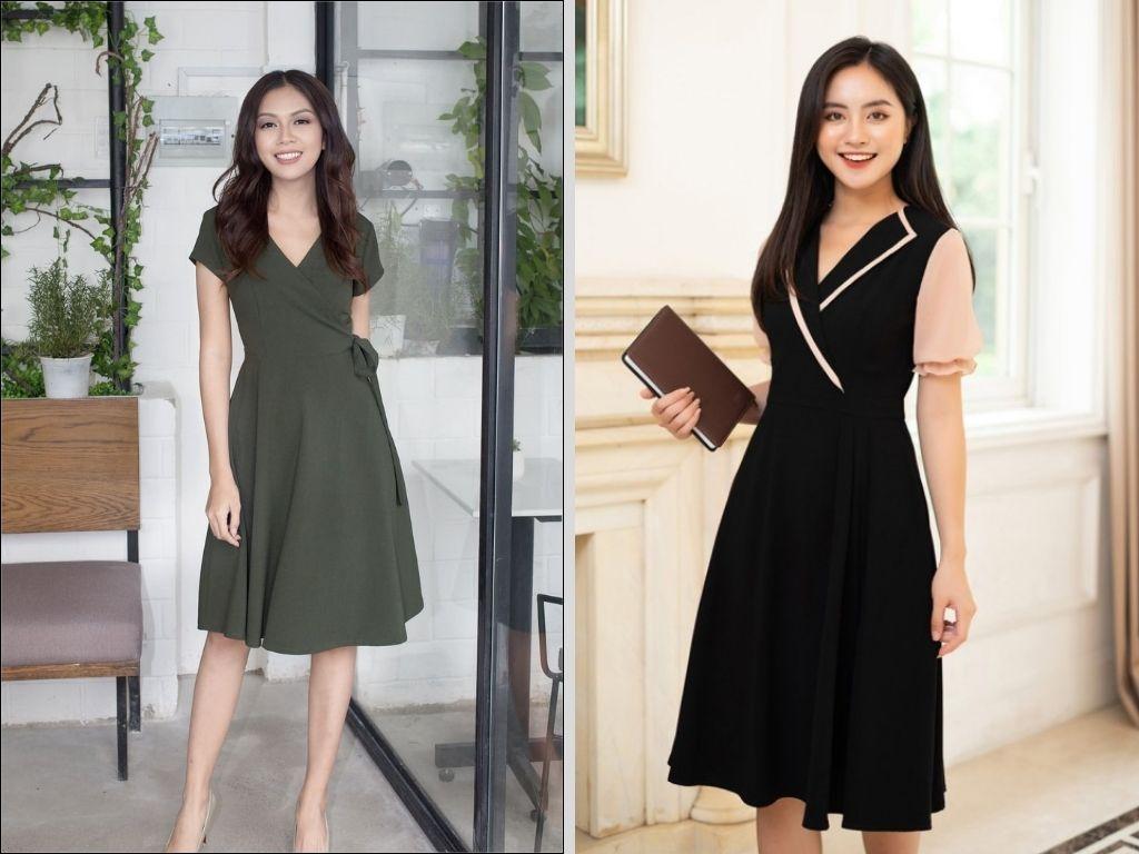 Đầm sơ mi là một biến thể hiện đại của dòng đầm công sở cao cấp