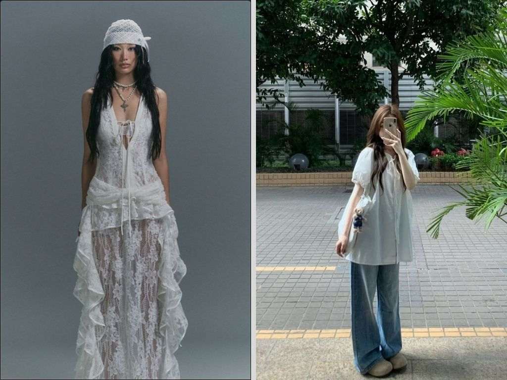 Giày dép có thể thay đổi hoàn toàn cảm giác của một bộ đồ bộ nữ cao cấp