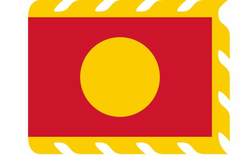 Lá cờ Việt Nam thời xưa giai đoạn 1778 - 1802