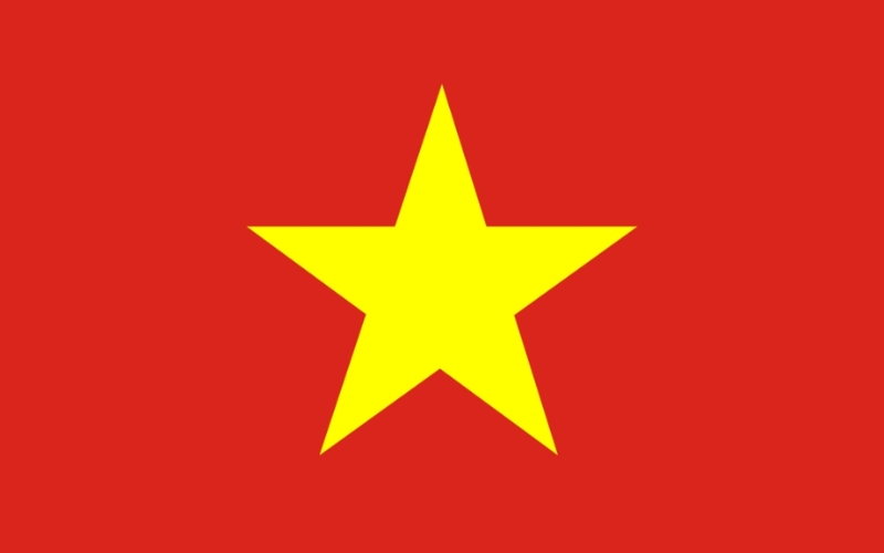 Cờ Việt Nam Dân chủ Cộng hòa được sử dụng từ năm 1955 – 1976