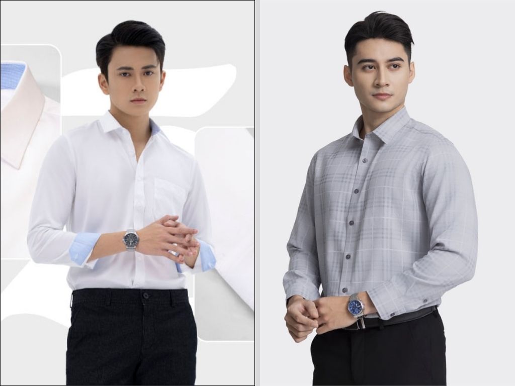 Một chiếc áo sơ mi nam cao cấp lý tưởng là chiếc áo có độ vừa vặn
