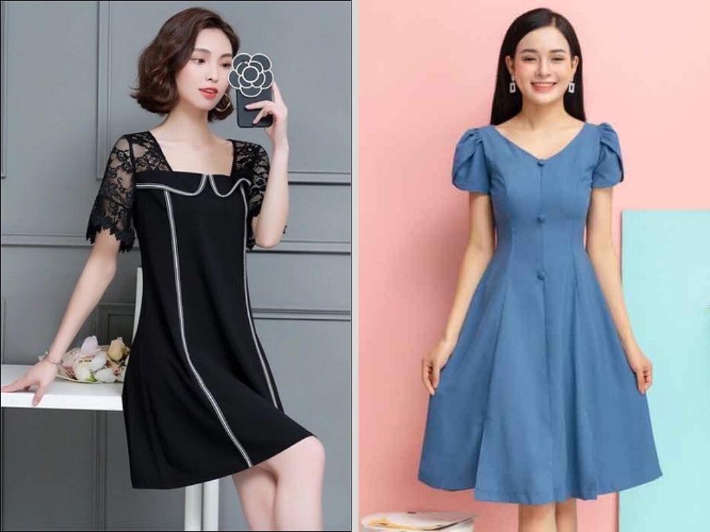 Một chiếc đầm quý bà cao cấp tôn dáng không có nghĩa là phải ôm sát