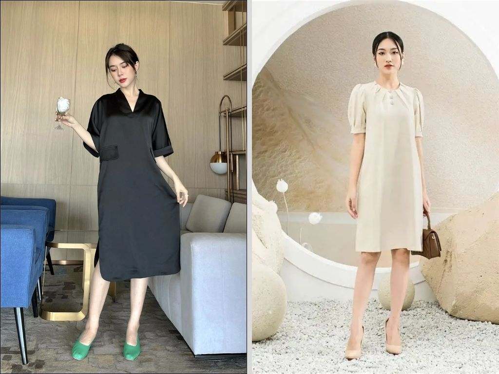 Váy may bằng vải lụa (Silk) là biểu tượng của sự sang trọng