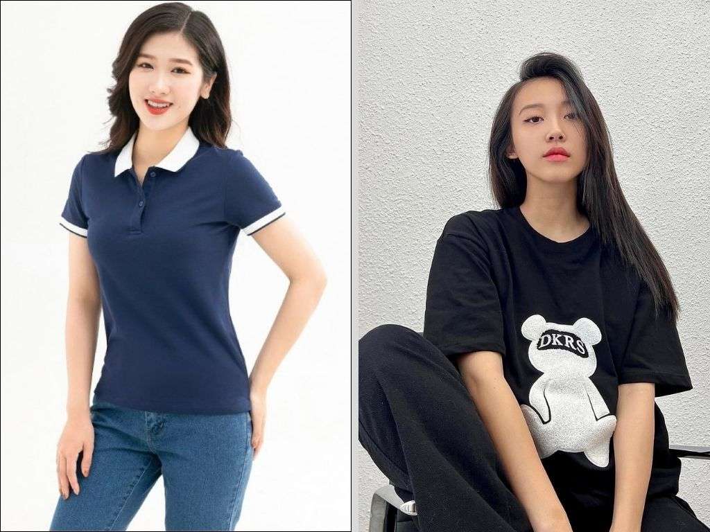 Vẻ đẹp của một chiếc áo thun nữ Hàn Quốc cao cấp đến từ sự tối giản