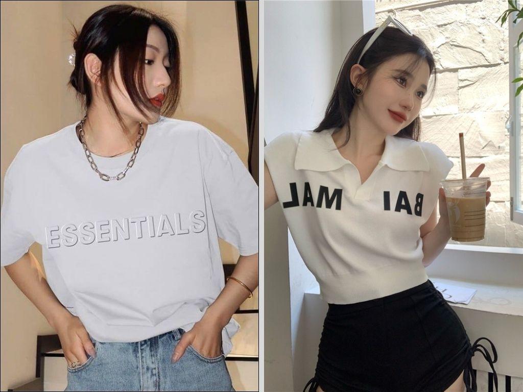 Dáng áo lửng nhưng không quá ngắn, thường có độ rộng vừa phải