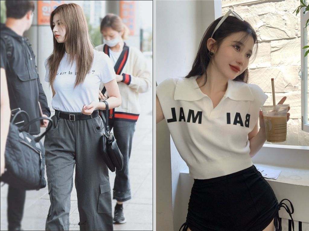 Nguyên tắc phối đồ là "trên cầu kỳ, dưới tối giản"