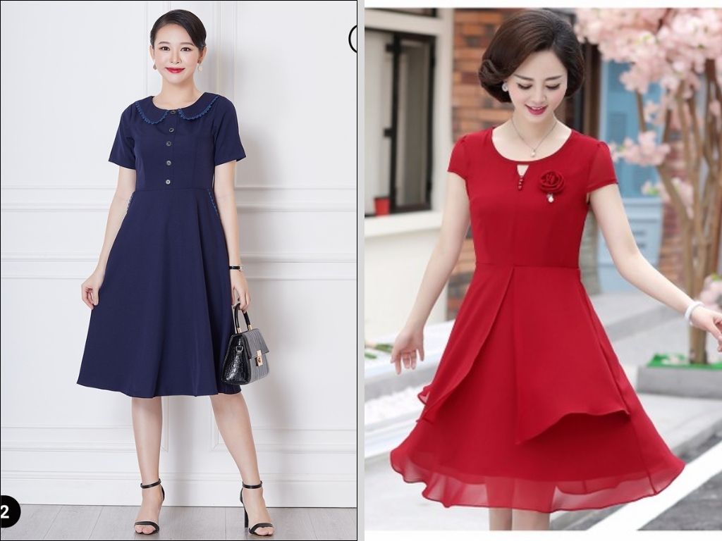 Bạn hãy tránh xa các họa tiết hoa to bản, màu sắc sặc sỡ