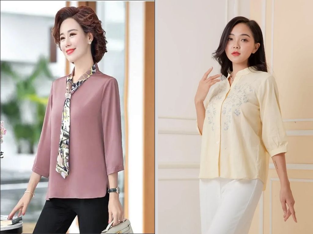 Đầm trung niên sang trọng dáng suông là "vũ khí" che khuyết điểm