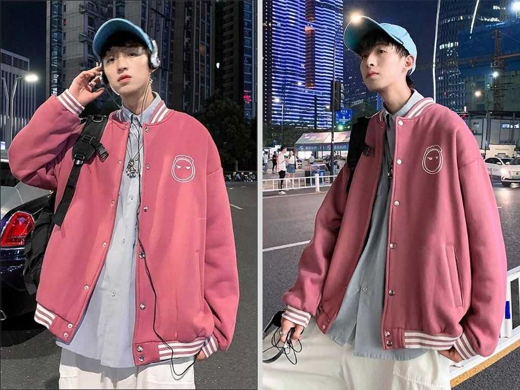 Chất liệu thường dùng: Nylon, da, satin, da lộn.Chiếc áo khoác bomber có nguồn gốc từ trang phục phi công