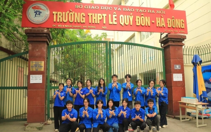 Trường THPT Lê Quý Đôn Hà Đông là một trong những trường cấp 3 top đầu tại Hà Nội