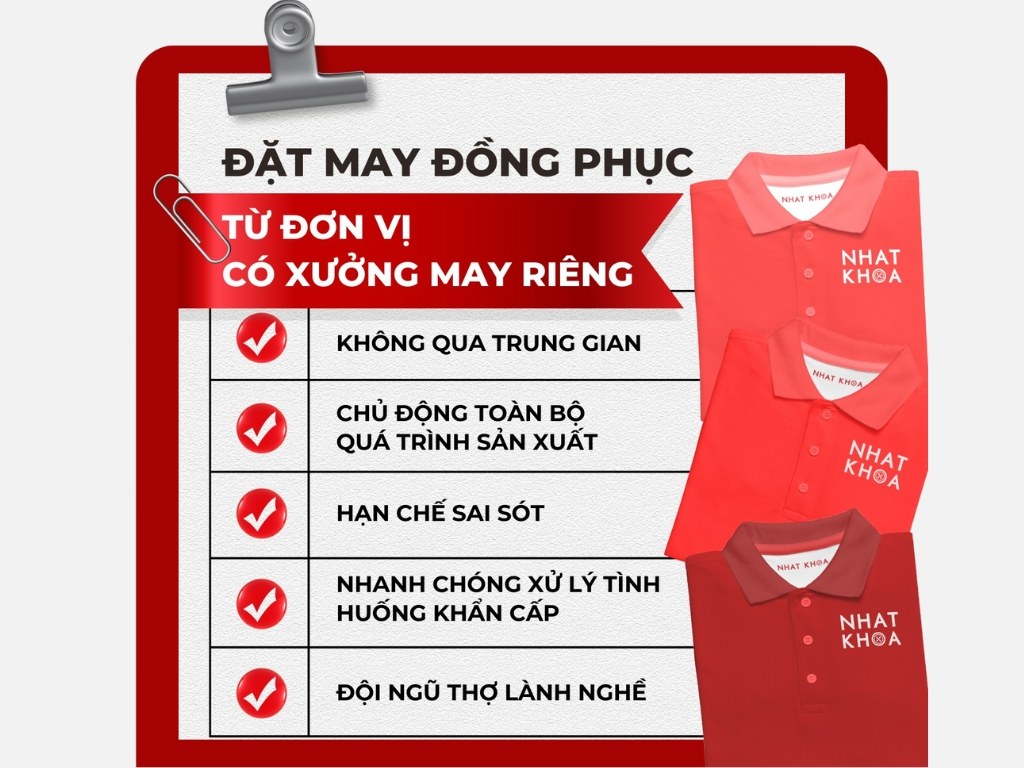 Bạn nên chọn xưởng may in trực tiếp để có áo lớp rẻ đẹp