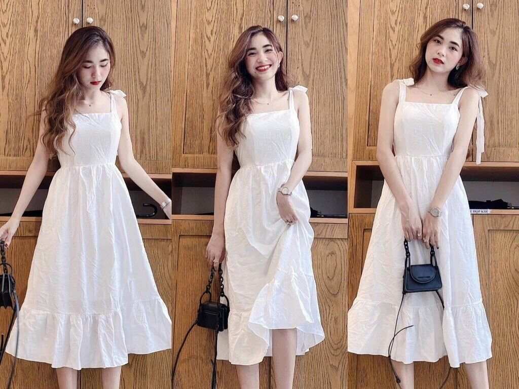 Một chiếc váy công sở đẹp và cao cấp được chăm chút kỹ