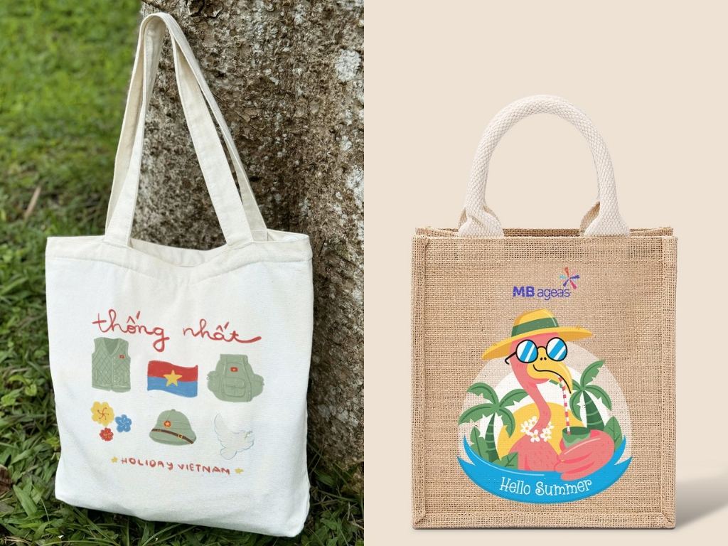 Việc phân biệt các loại túi tote vải giúp bạn chọn đúng mục đích sử dụng