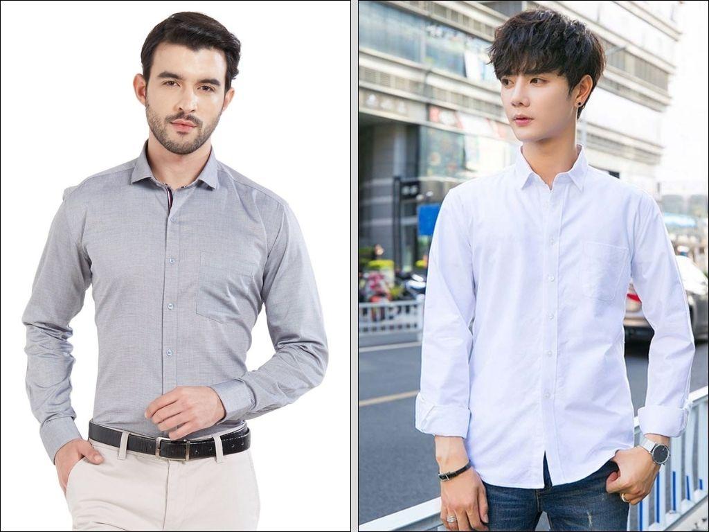 Bạn nên ưu tiên các mẫu áo có họa tiết sọc dọc nhỏ
