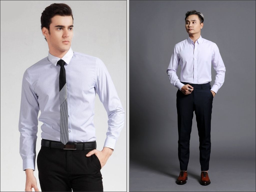 Bạn nên ưu tiên các loại áo làm từ vải có độ co giãn nhẹ