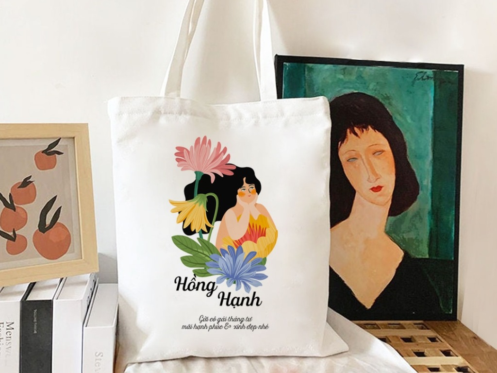 In túi tote giúp chiếc túi thành sản phẩm độc quyền