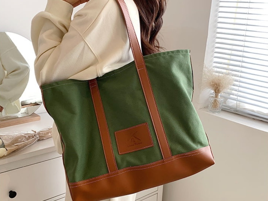 Túi vải canvas cao cấp giúp nâng tầm phong cách cá nhân
