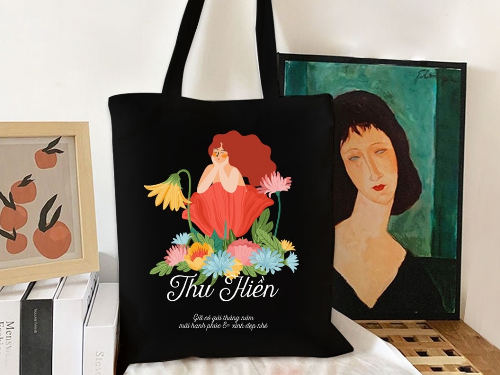 May túi tote theo yêu cầu giúp bạn có được chiếc túi mang đậm dấu ấn cá nhân