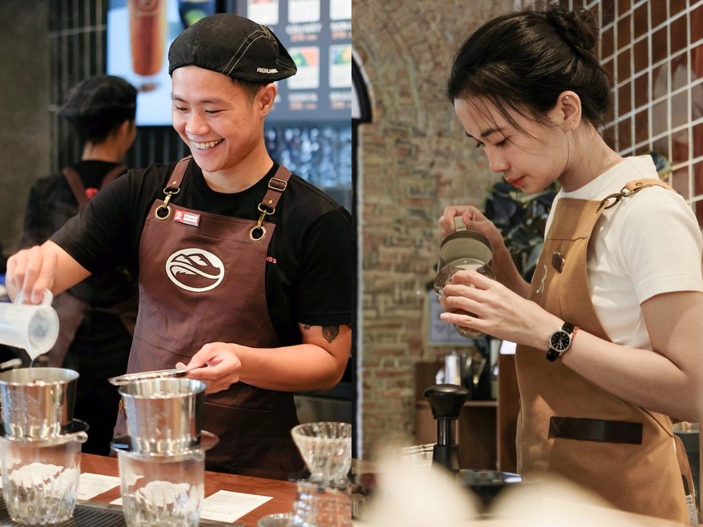 Tạp dề giúp nhân viên bảo vệ quần áo trong lúc pha chế