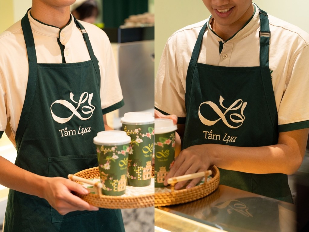 Logo thêu vi tính tạo sự sang trọng và có độ bền cao