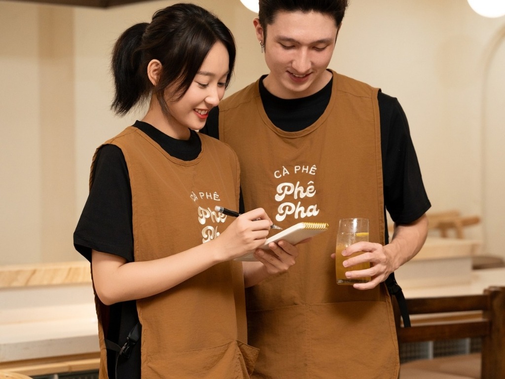 Thiết kế của tạp dề cần đảm bảo sự thoải mái cho người mặc