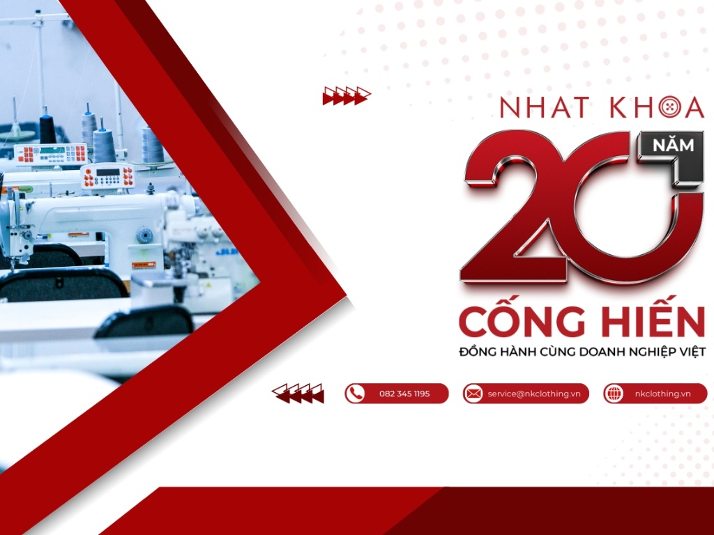 Nhất Khoa có nhiều năm kinh nghiệm trong lĩnh vực may mặc