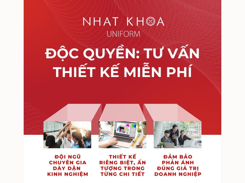 Nhất Khoa Uniform hỗ trợ tư vấn thiết kế miễn phí