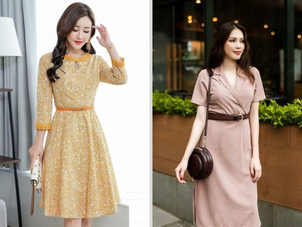 Mẫu váy này mang đến vẻ đẹp hiện đại, năng động