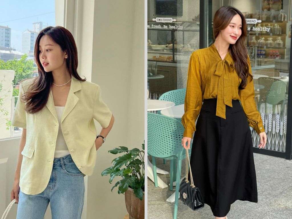 Các mẫu áo này thường tập trung vào những form dáng cơ bản