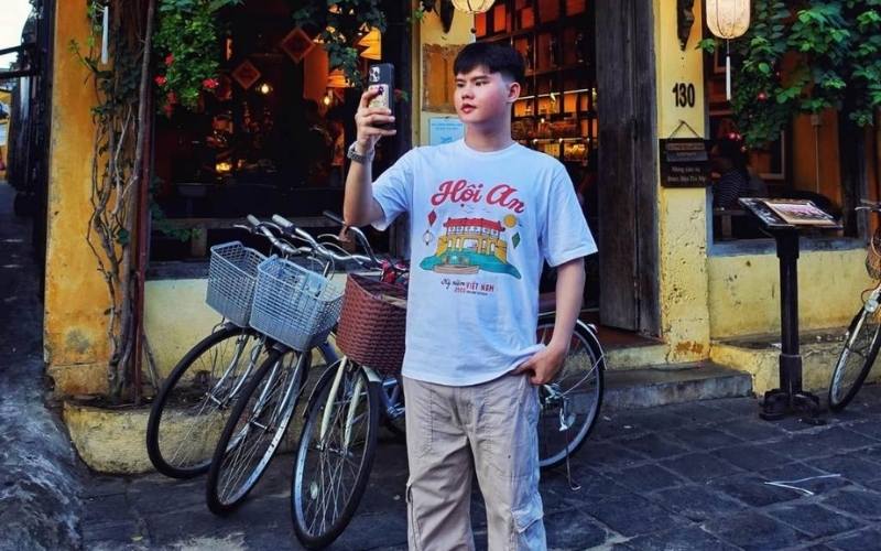 Bạn nên chọn font chữ mềm mại cho slogan đi du lịch ở Hội An