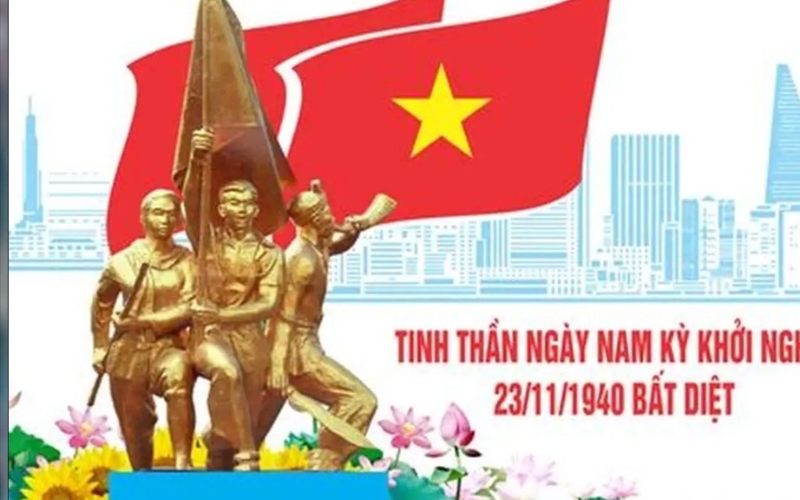 Cờ đỏ sao vàng ra đời trong Khởi nghĩa Nam Kỳ