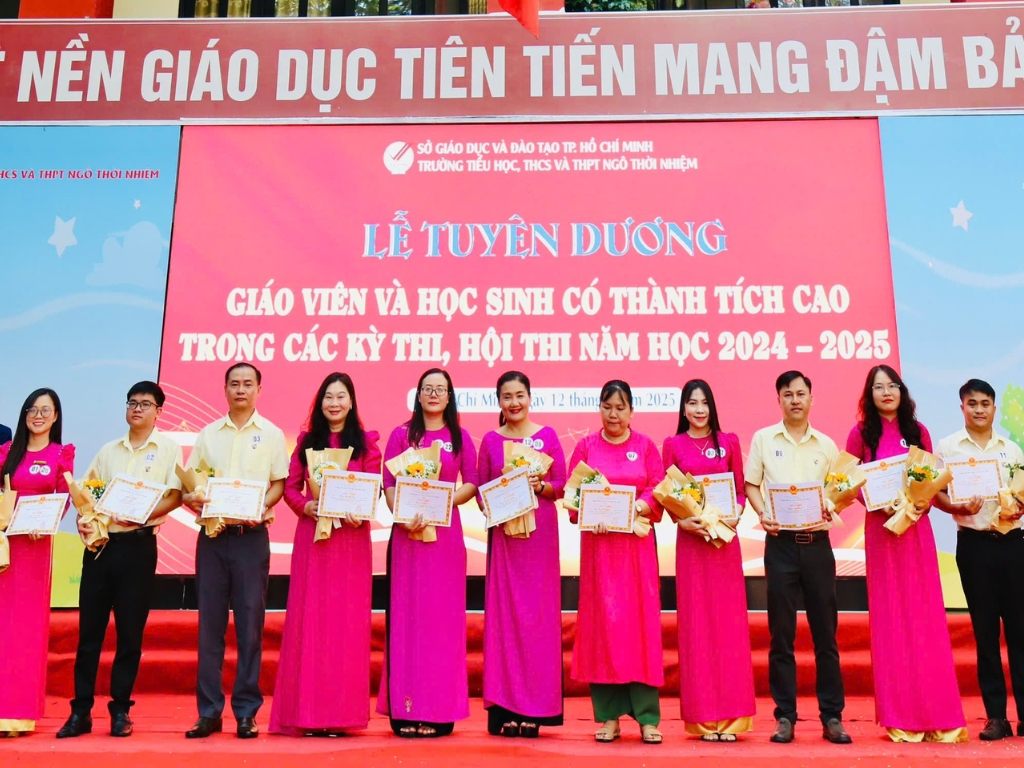 Trường Ngô Thời Nhiệm Quận 9 có đội ngũ giáo viên tận tâm và chuyên môn cao