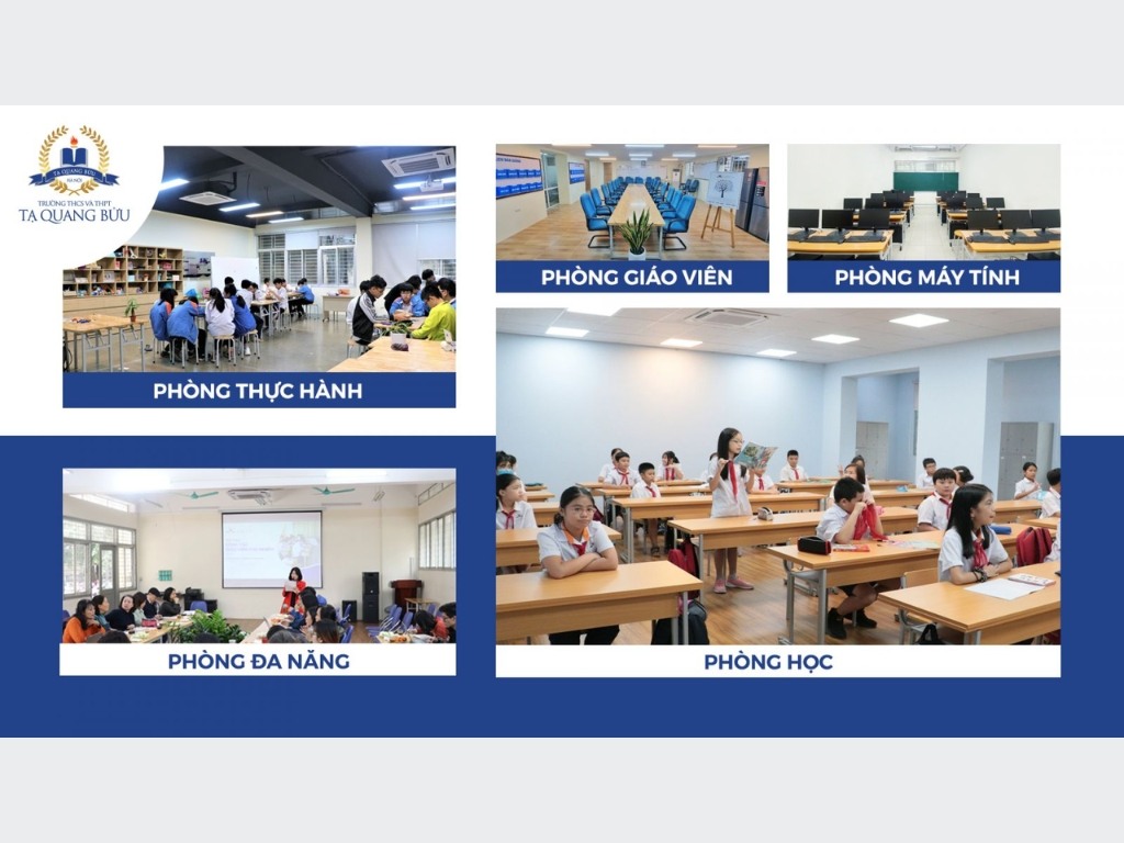 Cơ sở vật chất trường THCS Tạ Quang Bửu có tốt không? Câu trả lời là có