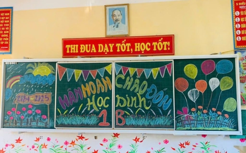 Câu khẩu hiệu trường học giúp định hướng mục tiêu cho giáo viên và học sinh