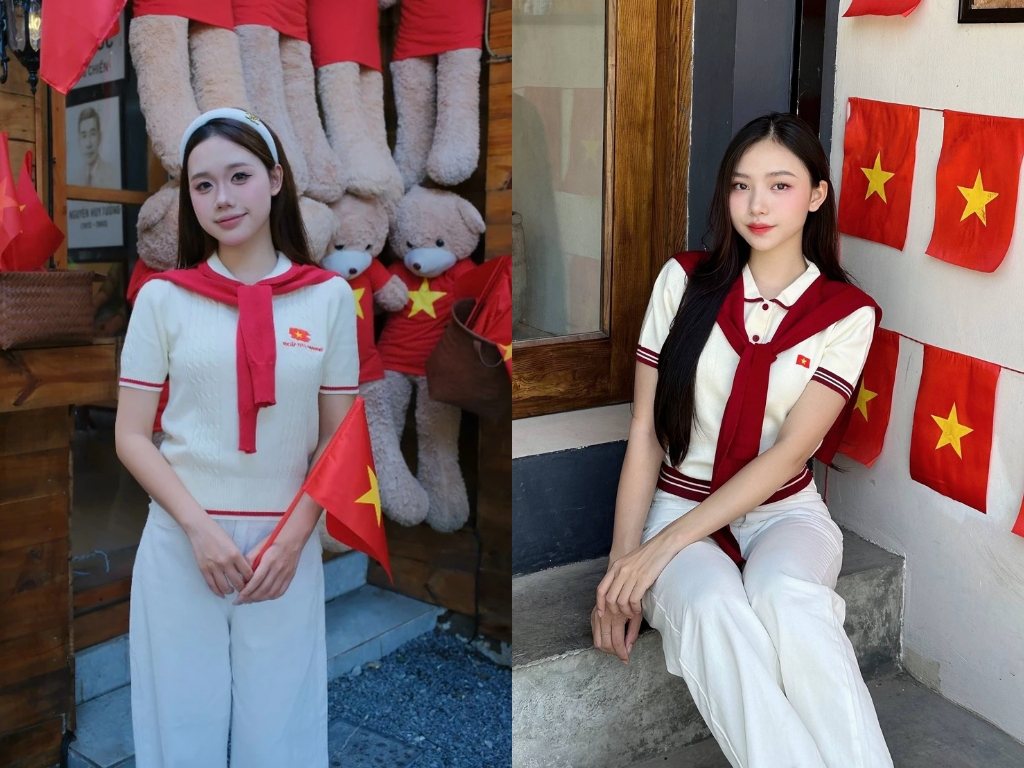 Mẫu áo polo thêu hình lá cờ Việt Nam mang lại vẻ ngoài lịch sự và chỉn chu