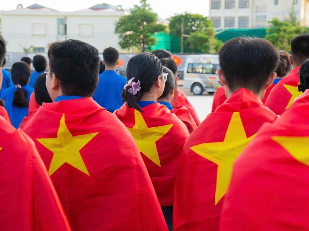 Đồng phục chính là linh hồn của hoạt động chào mừng ngày Quốc Khánh