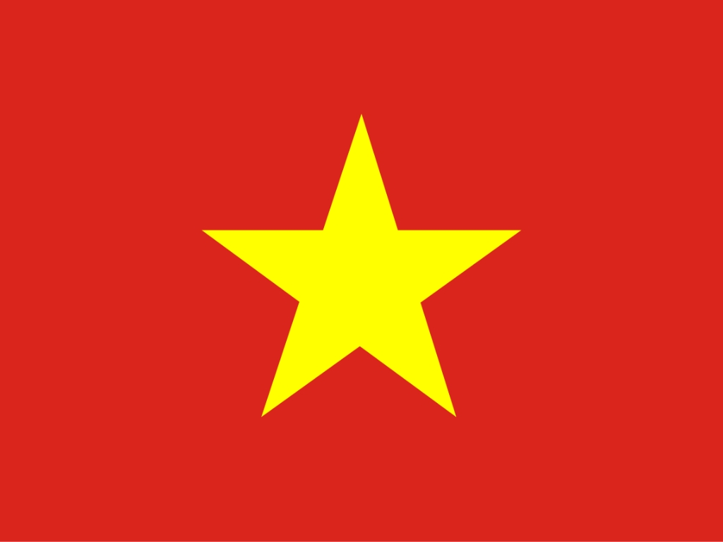 Cờ Việt Nam Dân chủ Cộng hòa được sử dụng từ năm 1955 - 1976