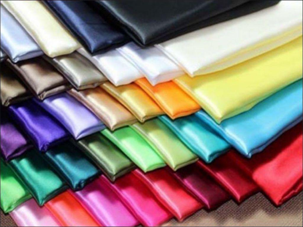 Các loại vải chuyên dụng may cờ như phi bóng (satin)