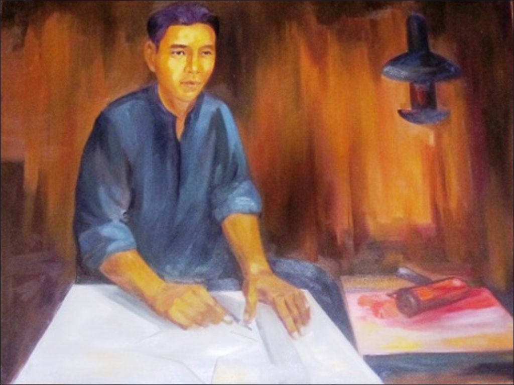 Tác giả của lá cờ là đồng chí Nguyễn Hữu Tiến