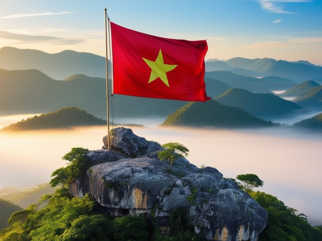 Cờ đỏ sao vàng mang nhiều ý nghĩa sâu sắc