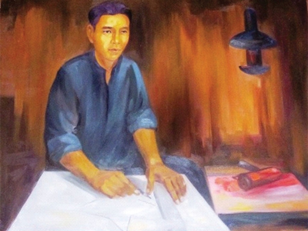 Nguyễn Hữu Tiến là tác giả vẽ lá cờ cách mạng Việt Nam